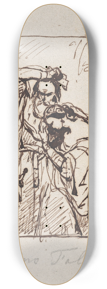 Nicaise De Keyser - Marino Faliero 8.25 inch art skate deck