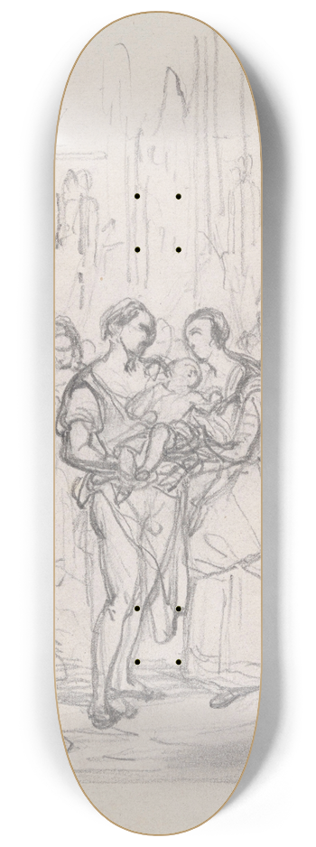 Nicaise De Keyser - Scene 8.25 inch art skate deck