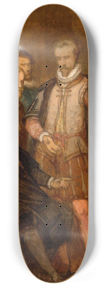 Nicaise De Keyser - The Architect Cornelis Floris II. 8.25 inch art skate deck