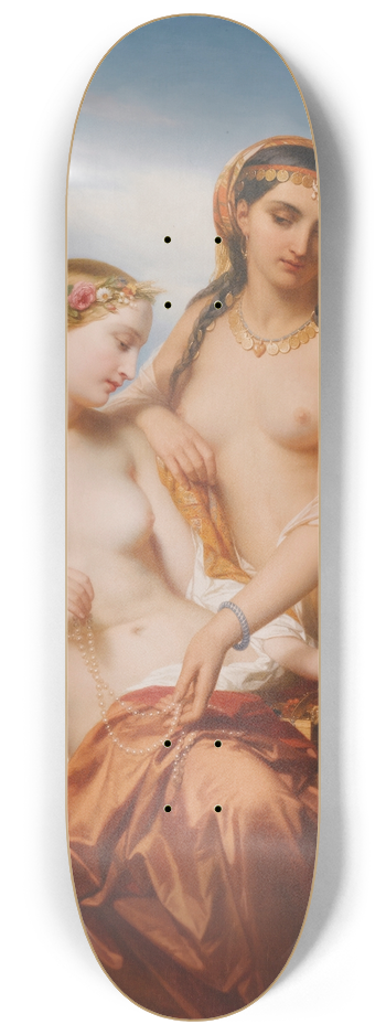 Nicaise De Keyser - The Orient And The Occident 8.25 inch art skate deck