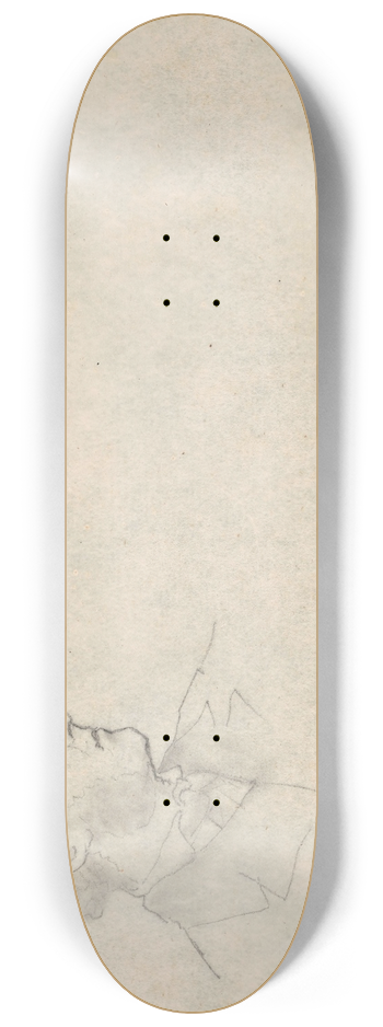 Nicaise De Keyser - The Painter John Everett Millais 8.25 inch art skate deck