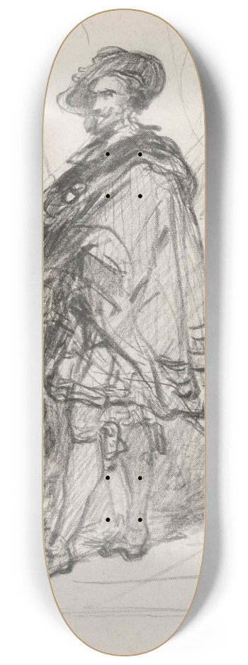 Nicaise De Keyser - The Painter Peter Paul Rubens 8.25 inch art skate deck
