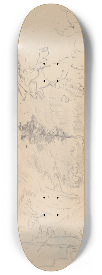 Nicholas Chevalier - The Bealeys bridge 8.25 inch art skate deck