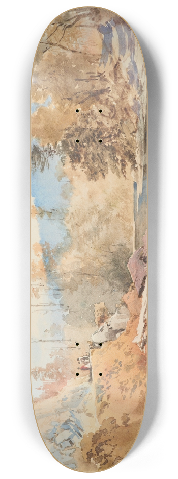 Nicholas Chevalier - Upper Hutt Valley 8.25 inch art skate deck
