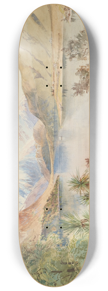 Nicholas Chevalier - Wanaka Lake 8.25 inch art skate deck