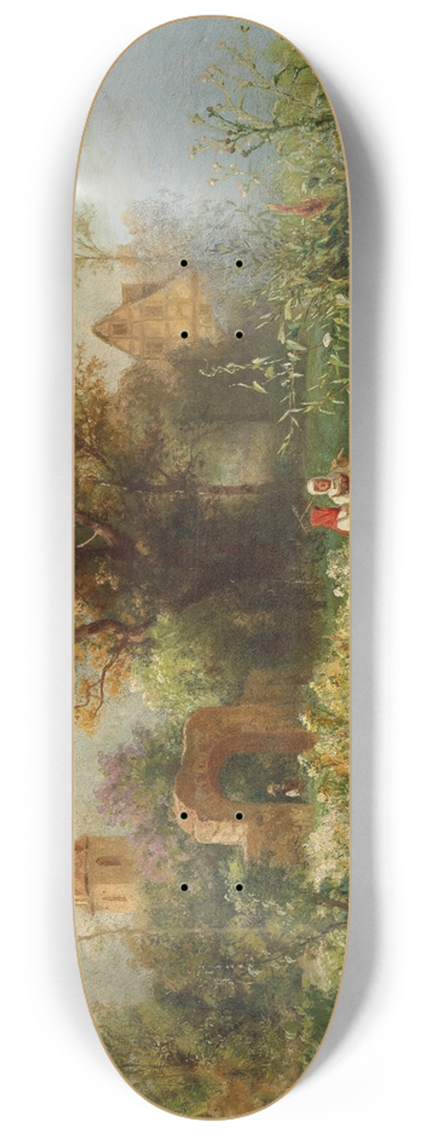 Johann Kautsky - A Summer Day 8.25 inch art skate deck