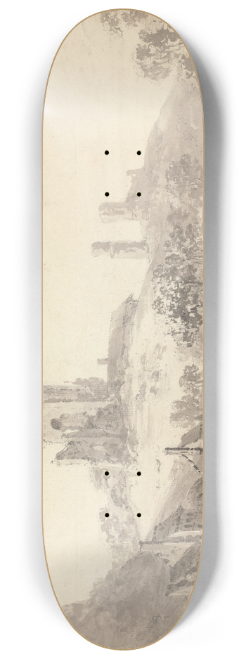 Nicholas Thomas Dall - Landscape 8.25 inch art skate deck