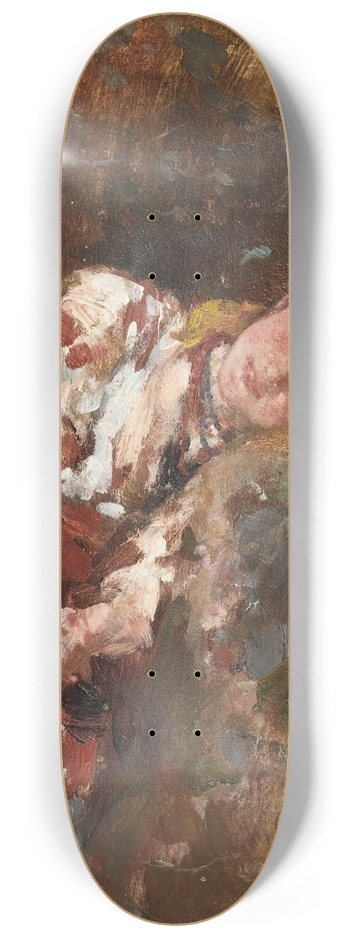 Nicolae Grigorescu - Daydreams 8.25 inch art skate deck