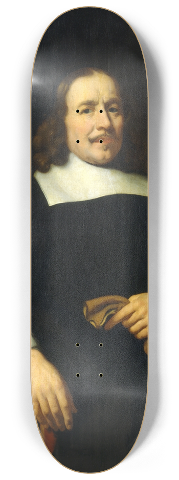 Nicolaes Maes - Dutch Gentleman 8.25 inch art skate deck