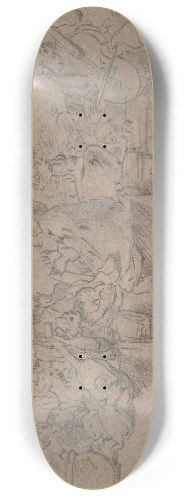 Johann Liss - The Concert 8.25 inch art skate deck