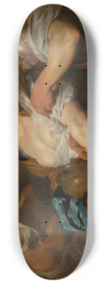 Johann Liss - The Temptation of Saint Mary Magdalen 8.25 inch art skate deck