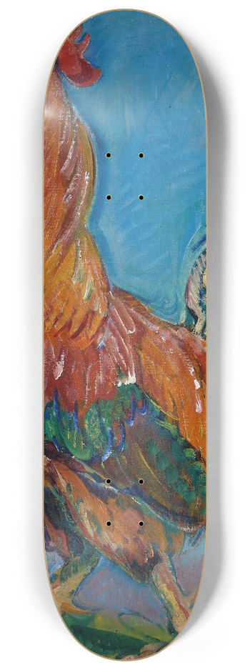 Nicolas Alexandrovitch Tarkhoff - Le coq chantant 8.25 inch art skate deck