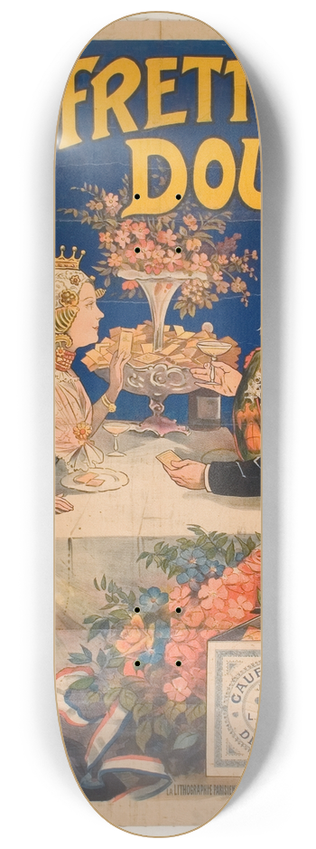 Nicolas Tamagno - Gaufrettes Doudon 8.25 inch art skate deck