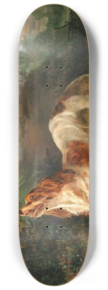 Johann Matthias Ranftl - Die Falle 8.25 inch art skate deck