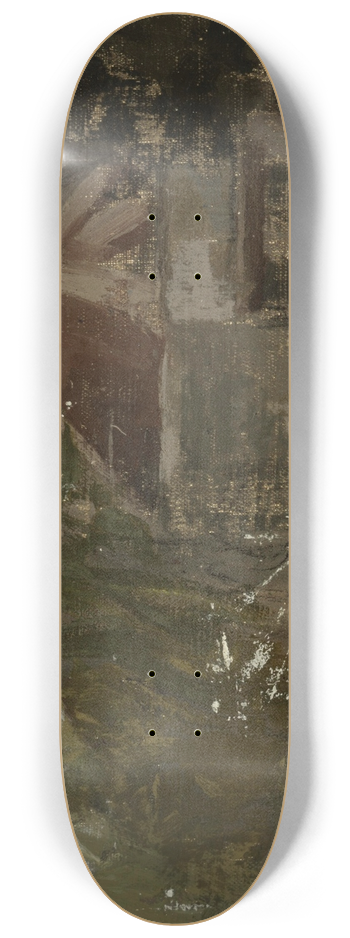 Nikolai Triik - Maastik majaga 8.25 inch art skate deck