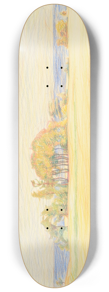 Nikolai Triik - Rutja maastik 8.25 inch art skate deck