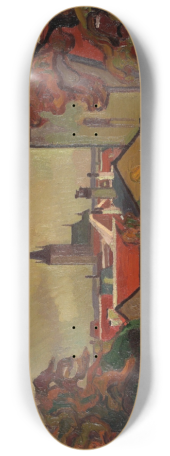 Nikolai Triik - View on Tallinn 8.25 inch art skate deck