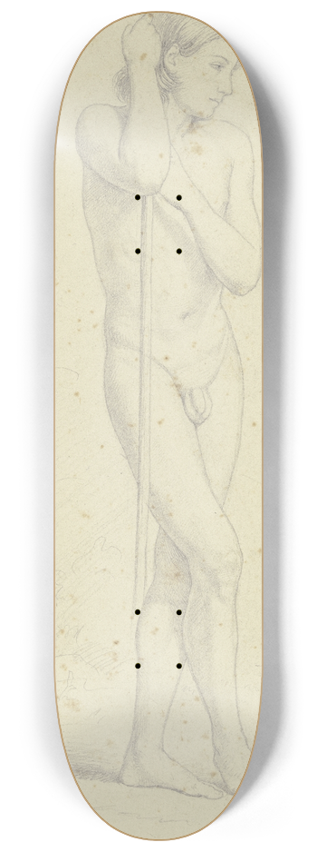 Nikolaus Hoff - Knabenakt 8.25 inch art skate deck