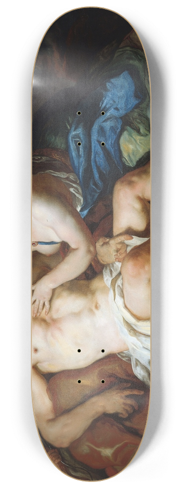 Johann Michael Rottmayr - Diana and Endymion 8.25 inch art skate deck