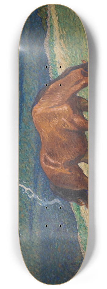 Nils Kreuger - Grazing Horse 8.25 inch art skate deck