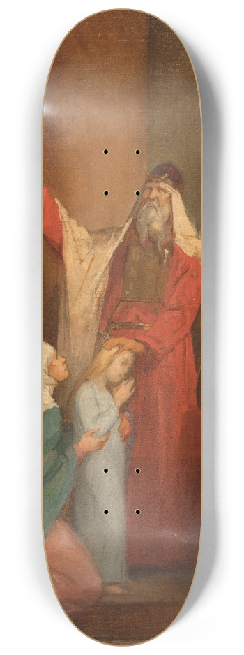 Nlie Jacquemart - La Prsentation de la Vierge au Temple 8.25 inch art skate deck