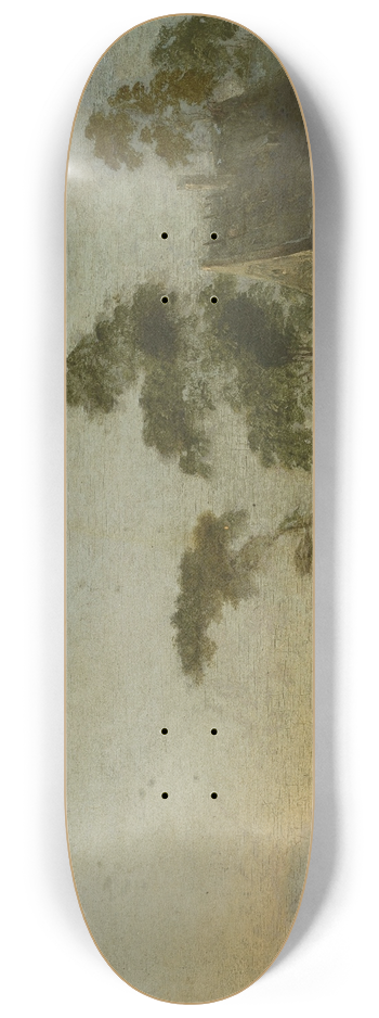 Norbert Joseph Carl Grund - Merry-making in the countryside 8.25 inch art skate deck