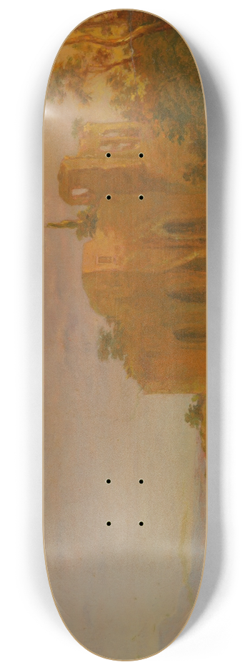 Norbert Joseph Carl Grund - Morning 8.25 inch art skate deck