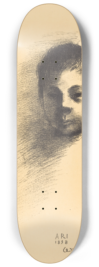 Odilon Redon - Ari 8.25 inch art skate deck