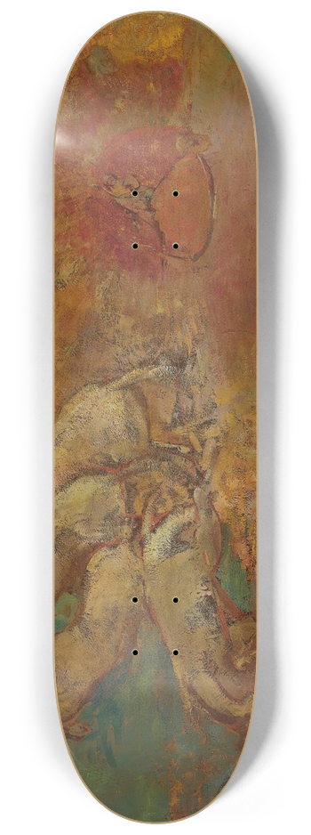 Odilon Redon - Le Char Dapollon Et Le Dragon 8.25 inch art skate deck