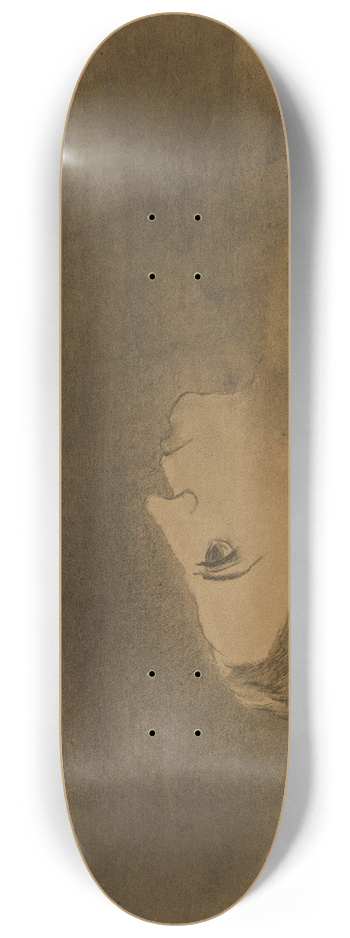 Odilon Redon - Ophlie 8.25 inch art skate deck