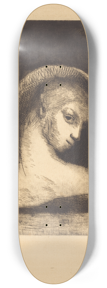 Odilon Redon - Perversite (Perversity) 8.25 inch art skate deck