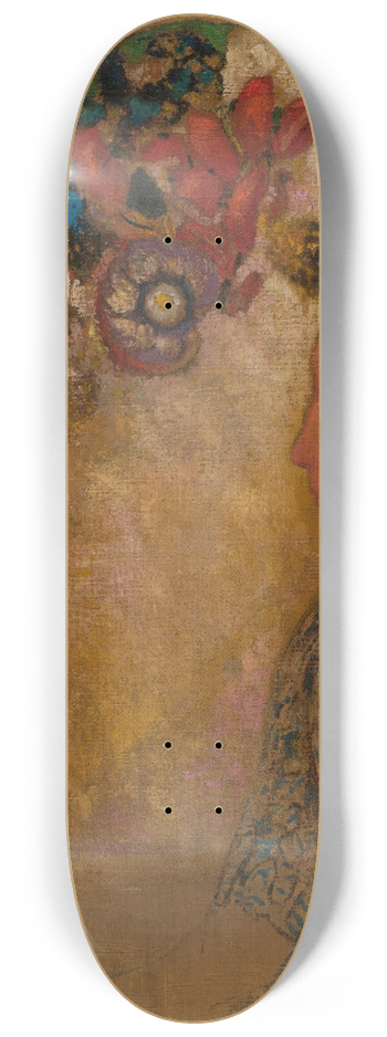 Odilon Redon - The Gothic Window 8.25 inch art skate deck