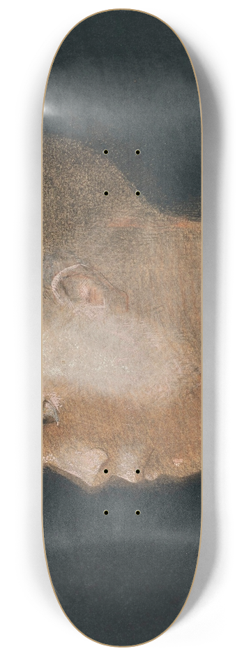 Odilon Redon - Tte de jeune garon 8.25 inch art skate deck