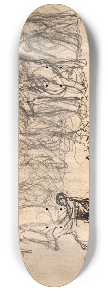 Oluf Hartmann - Figurrids 8.25 inch art skate deck