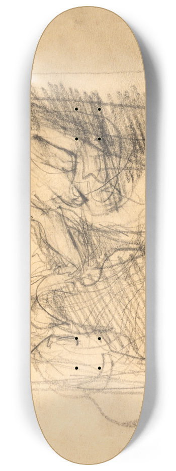 Oluf Hartmann - Kompositionsstudie 8.25 inch art skate deck