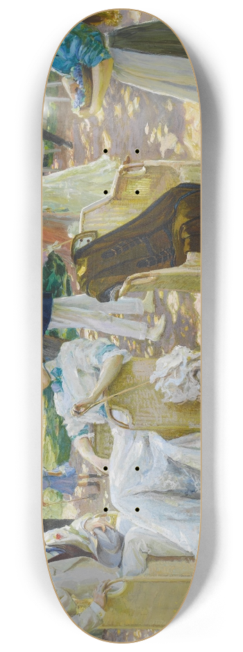 Oscar Arthur Bluhm - Midsummer day 8.25 inch art skate deck
