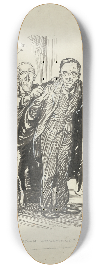 Oscar Edward Cesare - A Personal Appointment 8.25 inch art skate deck
