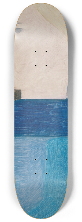 Oskar Schlemmer - Half-Length Figure Turned to the Left 8.25 inch art skate deck
