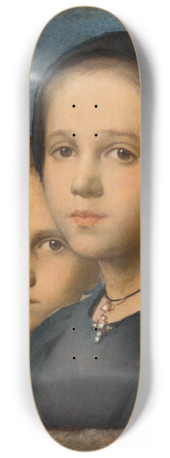 Ottilie Wilhelmine Roederstein - The Sisters 8.25 inch art skate deck