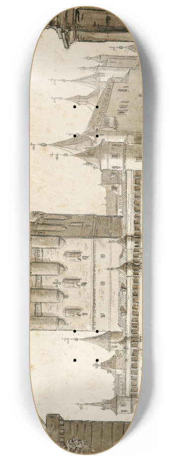 Otto Howen - Het Alcazar te Segovia 8.25 inch art skate deck