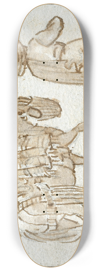 Otto Howen - Pakezels 8.25 inch art skate deck