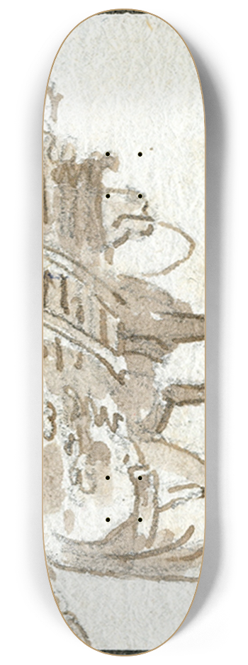 Otto Howen - Pakezels 8.25 inch art skate deck