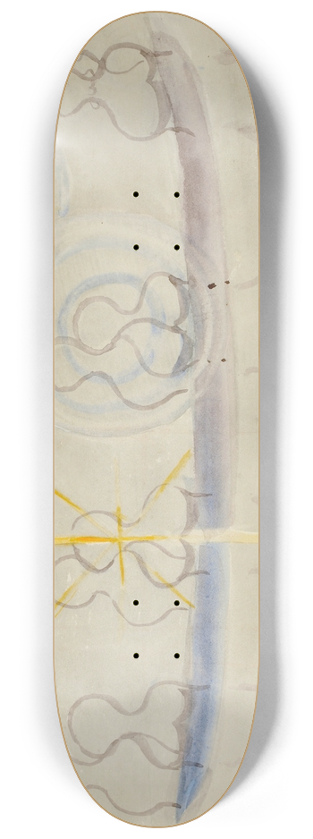 Otto Meyer-Amden - Tagebuchblatt 8.25 inch art skate deck