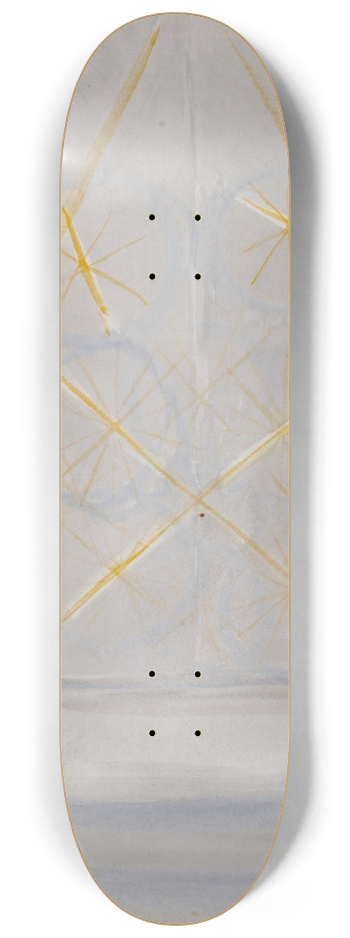 Otto Meyer-Amden - Tagebuchblatt II 8.25 inch art skate deck