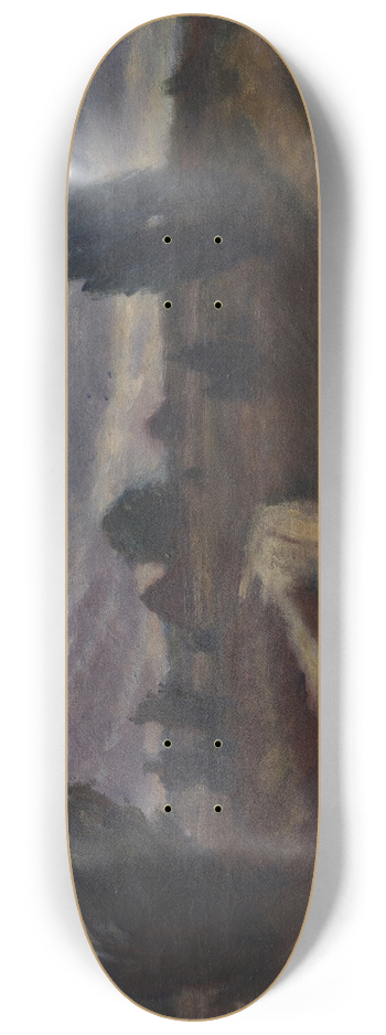 Otto Modersohn - Lneburger Heide 8.25 inch art skate deck
