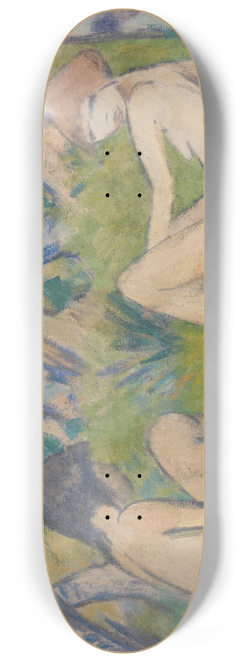 Otto Mueller - Zwei Mdchen im Walde 8.25 inch art skate deck