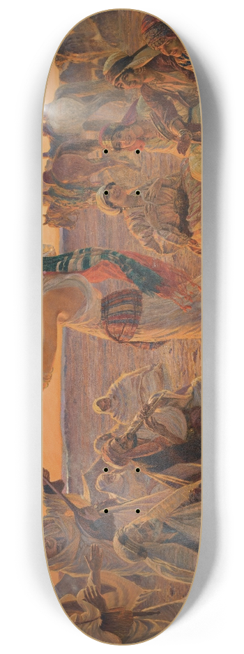 Otto Pilny - The Dancer 8.25 inch art skate deck