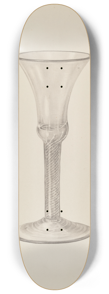 Palmyra Pimentel - Wine Glass 8.25 inch art skate deck