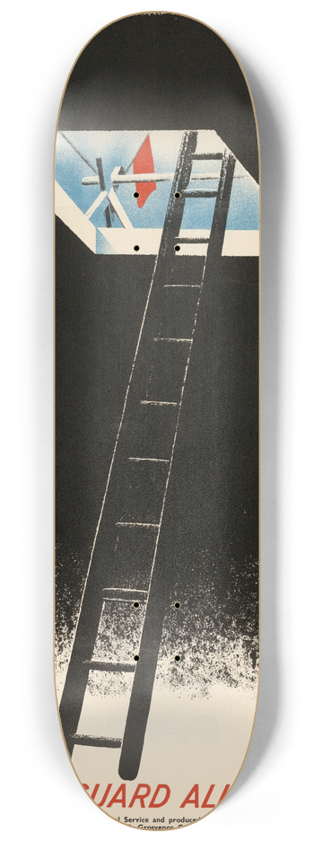 Pat Keely - Fence or Guard All Openings 8.25 inch art skate deck