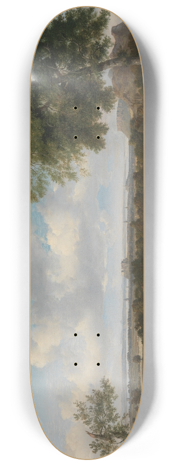 Patrick Nasmyth - Edinburgh from the Braids 8.25 inch art skate deck